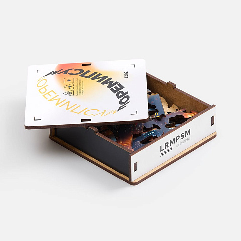 Деревянный пазл в шкатулке PuzzleBox на заказ - рис 11.