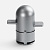 Bluetooth-колонка с беспроводной зарядкой Droid, серая - миниатюра - рис 5.
