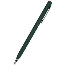 Ручка шариковая автоматическая BrunoVisconti® PALERMO цвет корпуса зеленый, soft-touch, 0.7 мм