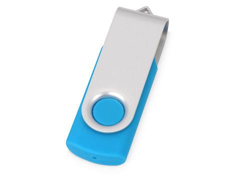 Флеш-карта USB 2.0 8 ГБ Квебек, голубой