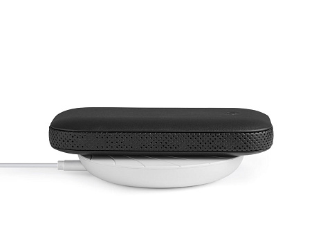 Внешний аккумулятор с беспроводной колонкой Powersound, черный - рис 9.