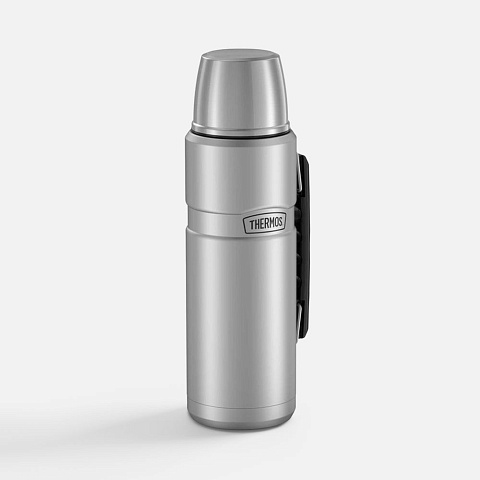 Термос King 1200, серебристый (стальной) - рис 3.