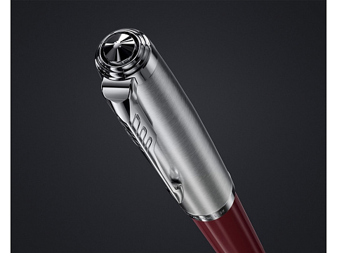 Перьевая ручка Parker 51 CORE BURGUNDY CT, перо: F, цвет чернил: black, в подарочной упаковке. - рис 9.