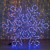 Прочная гирлянда LED дюралайт 10 м