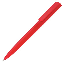 Ручка пластиковая шариковая Taper Solid, матовый красный