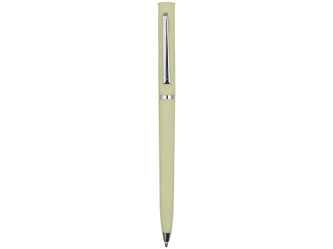 Ручка пластиковая шариковая Navi soft-touch, оливковый - рис 2.