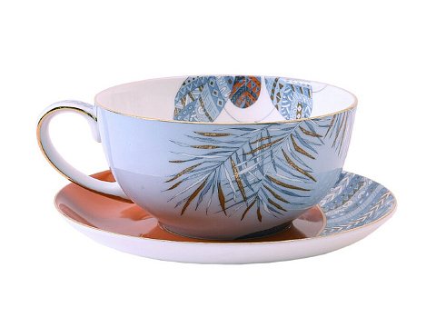Набор чашка и блюдце Valerie Concept TEA SET TRO - рис 2.