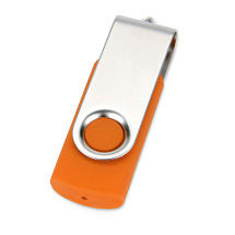 Флеш-карта USB 2.0 32 ГБ Квебек, оранжевый
