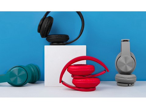 Беспроводные наушники Rombica MySound BH-14 Blue - рис 7.