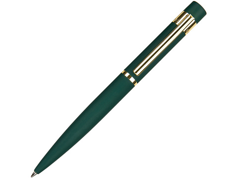Ручка шариковая автоматическая BrunoVisconti VERONA цвет корпуса зеленый, soft-touch, 1 мм, синяя