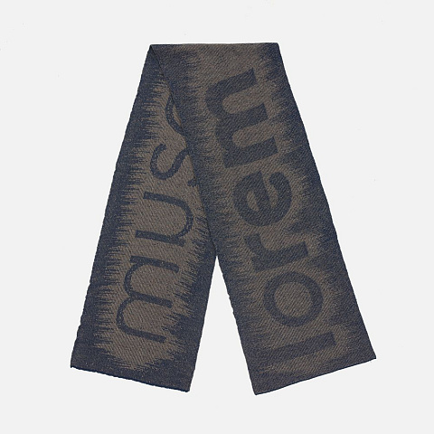 Шарф Denim XXL на заказ, полушерсть - рис 7.