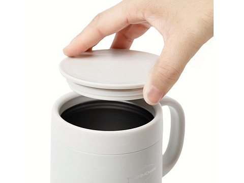 Термокружка из нерж. стали тм THERMOcafe TCCM-460SY (WGY) 0,46L - рис 5.