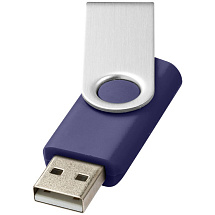 USB-флешка на 32 Гб Rotate Basic, ярко-синий