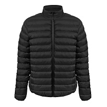 Стеганая куртка Uniqloud, черный