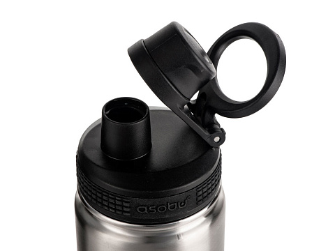 Вакуумная термобутылка ALPINE FLASK, 530 мл, черный - рис 2.