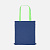 Шопер B3, синий с зелеными ручками - миниатюра - рис 3.